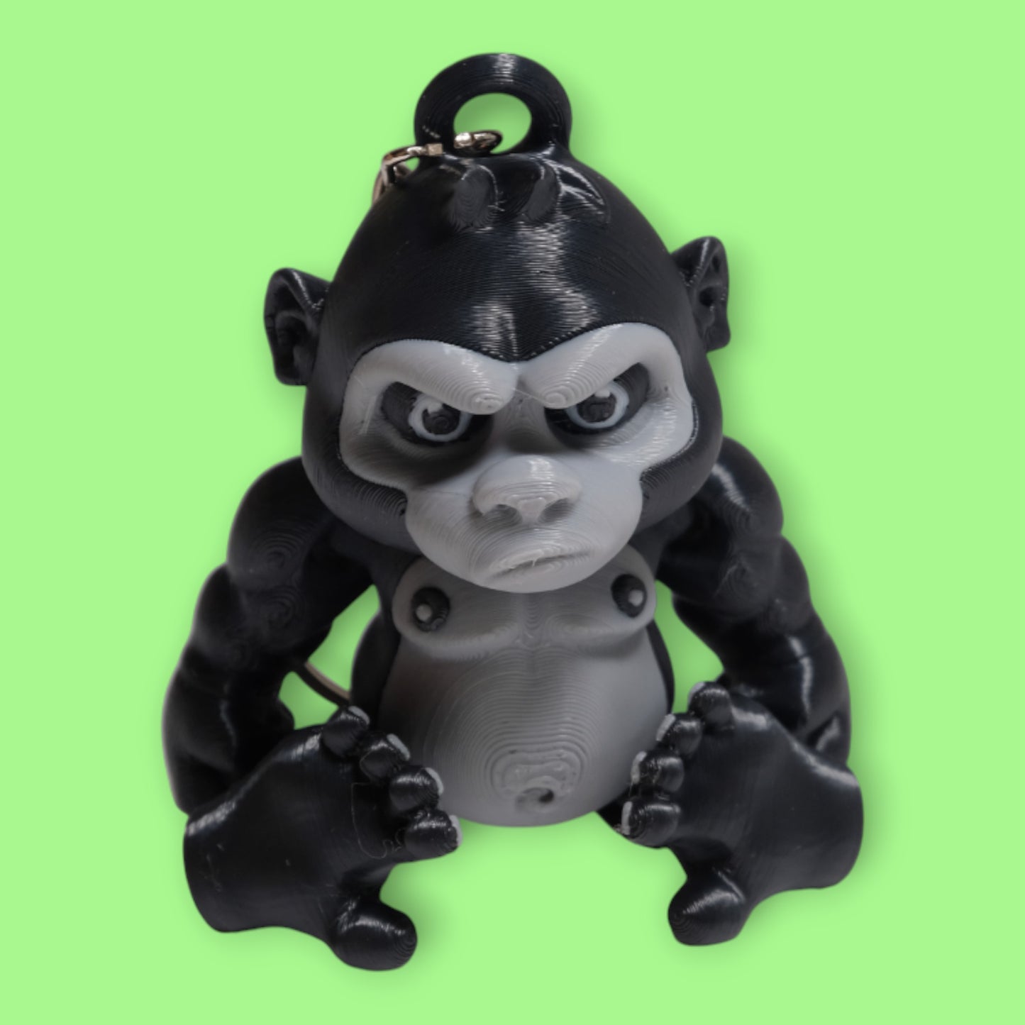 Hareketli Goril Anahtarlık - 5'li