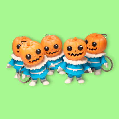 Hareketli Balkabağı Anahtarlık - 5'li