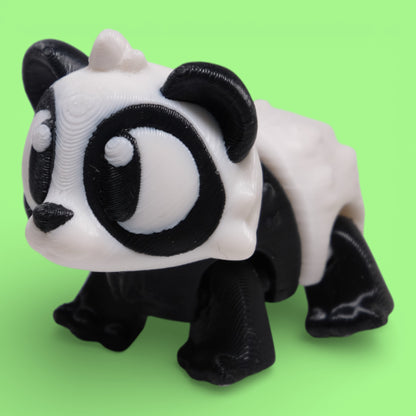 Hareketli Panda Anahtarlık - 10'lu