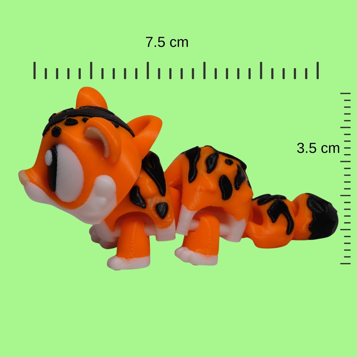 Hareketli Yavru Kaplan Anahtarlık - 10'lu