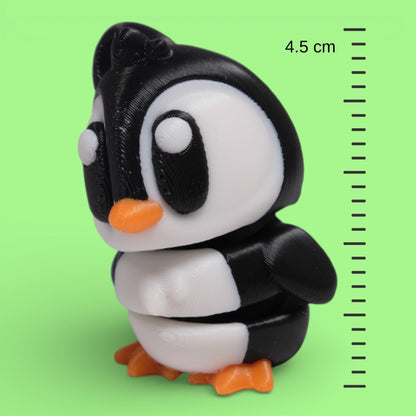 Hareketli Penguen Anahtarlık - 10'lu